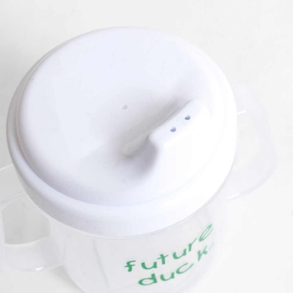 Ducks Spirit, Neil, White, Kitchen Accessories, Plastic, Home & Auto, 7 ounce, Non-Spill, Future Duck, Sippy Cup, 588516